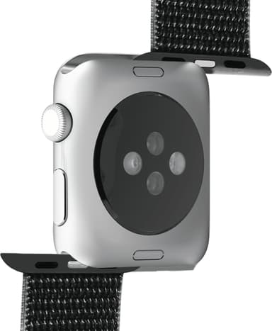 Puro nylonreim til Apple Watch 42/44/45 mm (sort)