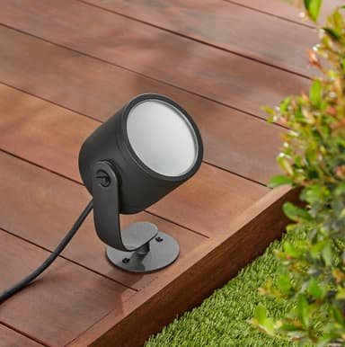 Philips Hue Lily XL LV utelampe 15W (sort)