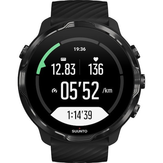 Suunto 7 multisportsklokke med GPS (all black)