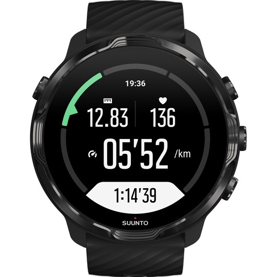 Suunto 7 multisportsklokke med GPS (all black)