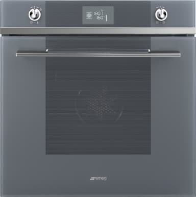 Smeg Linea 60 cm multifunksjonsovn SFP6102TVS (sølv)