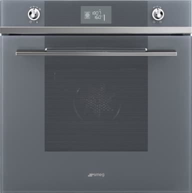 Smeg Linea 45 cm kompaktovn SF4102VCS (sølv)