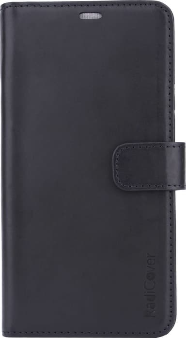 RadiCover iPhone Xs Max 2-i-1 lommebokdeksel (sort)