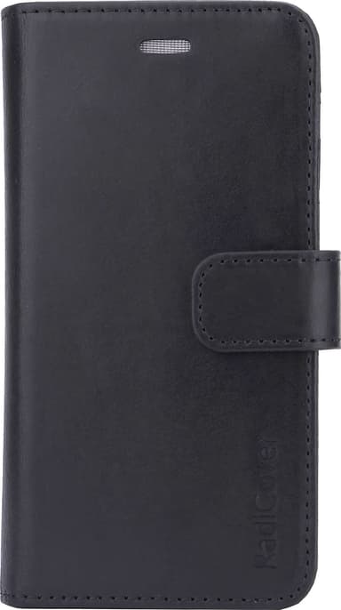 RadiCover iPhone 6/7/8/SE Gen. 2 2-i-1 lommebokdeksel (sort)