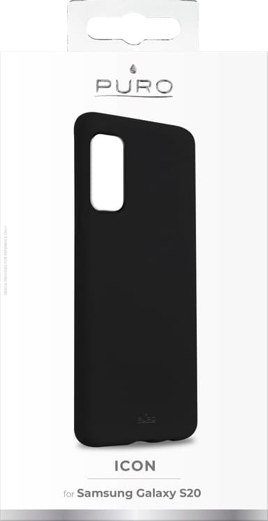 Puro Icon Samsung S20 A50 deksel (sort)