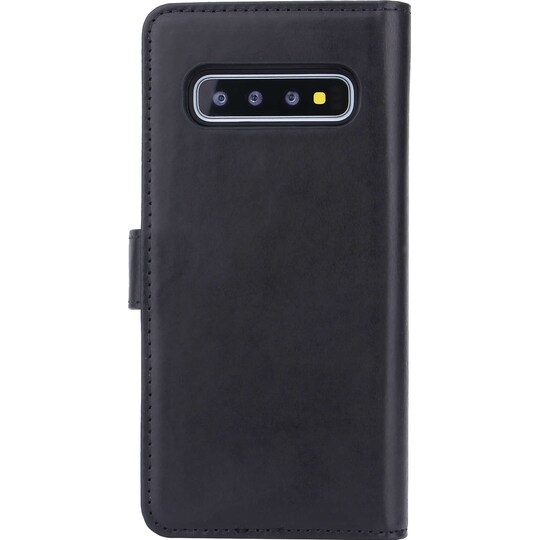 RadiCover Samsung Galaxy S10 2-i-1 lommebokdeksel (sort)