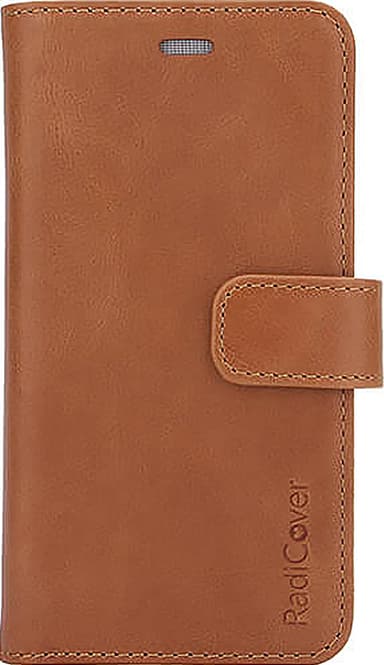 RadiCover iPhone 6/7/8/SE Gen. 2 2-i-1 lommebokdeksel (tan)