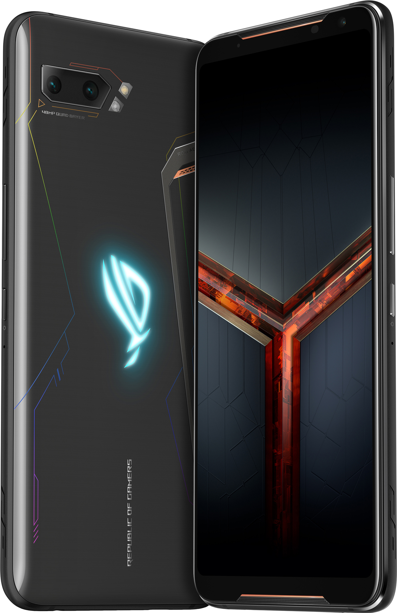 Asus ROG Phone II Elite Edition mobiltelefon 12GB/512GB (blank sort)