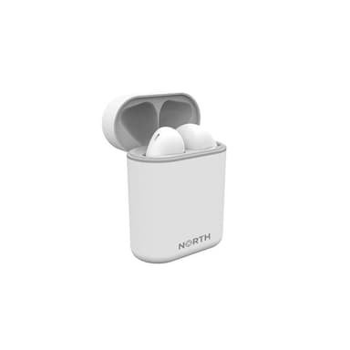NORTH True Wireless Øreplugger TOUCH ONE Hvit