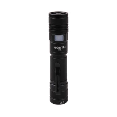 NORTH Lommelykt 950 Lumen Zoom Svart Aviation Aluminium 10W Cree-Led (XML2)