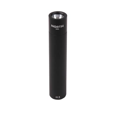 NORTH Lommelykt 200 Lumen Svart Aluminium 2W