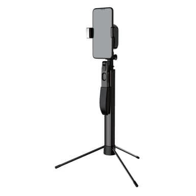 NORTH Fotostativ for Mobil (Youtube/Insta/TicToc) 30-110cm Inkl Lys og Fjernkontroll