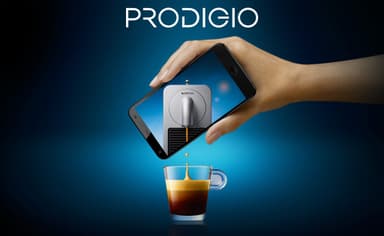 Nespresso Prodigio kapselmaskin D70 (sølv)