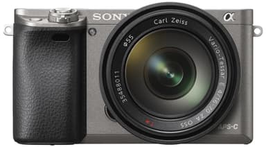 Sony Alpha A6000 systemkamera og 16-50 mm obj. (grå)