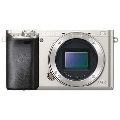 Sony Alpha A6000 systemkamera og 16-50 mm obj. (sølv)