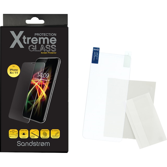 Sandstrøm Ultimate Xtreme iPhone XR/11 skärmskydd