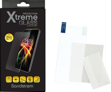 Sandstrøm Ultimate Xtreme iPhone XR/11 skjermbeskytter