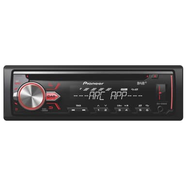 Pioneer DEH-4900DAB bilstereo (sort)