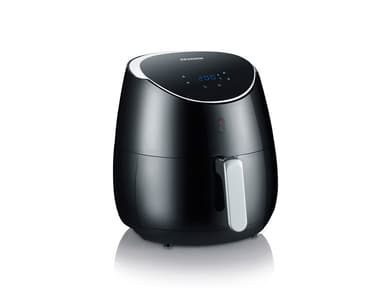 Severin airfryer 5 liter 2000 watt svart/sølv