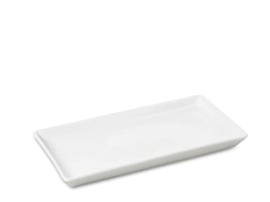 Nordic sense fat rektangulært 30 x 15 cm hvit