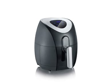Severin airfryer 3,2 liter 1500 watt svart/sølv