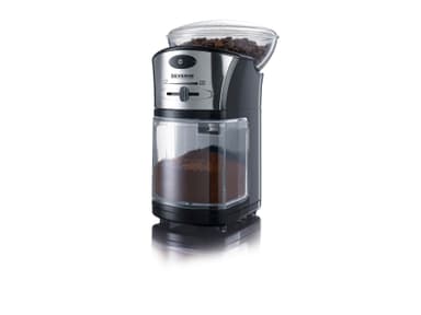Severin kaffekvern 100 watt svart/sølv