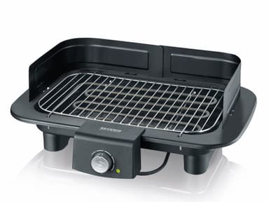 Elektrisk grill 2300 watt svart