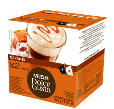 NESCAFÉ Dolce Gusto Latte Macchiato Caramel kaffekapsler (16-pk)
