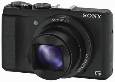 Sony CyberShot DSC-HX60VB ultrazoomkamera (sort)