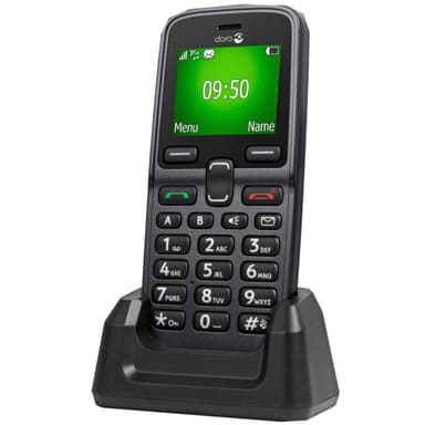 Doro 5031 mobiltelefon (sort)