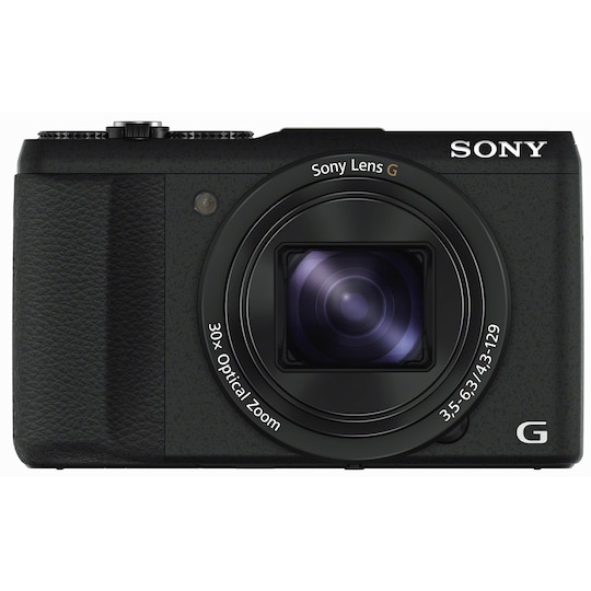 Sony CyberShot DSC-HX60VB ultrazoomkamera (sort)