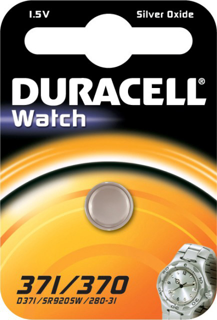 Duracell klokkebatteri 371/370
