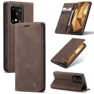CaseMe Smart Flipdeksel Samsung Galaxy S20 Ultra (SM-G988F) - Kaffe