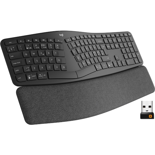 health comment receipt Logitech Ergo K860 ergonomisk tastatur - Elkjøp