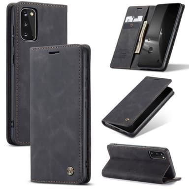 CaseMe Smart Flipdeksel Samsung Galaxy S20 (SM-G980F)  - Svart