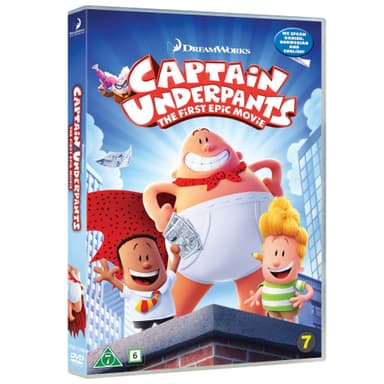Kaptein Supertruse: Den Første Episke Filmen (DVD)