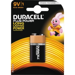 Duracell Plus Power 9V batteri