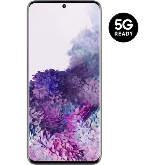 Samsung Galaxy S20 5G smarttelefon 12/128GB (cosmic grey)