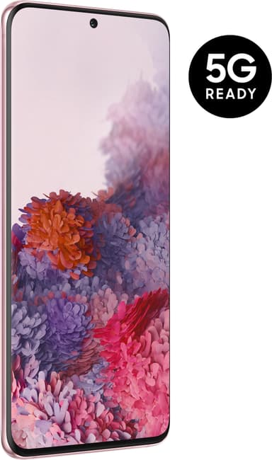 Samsung Galaxy S20 5G smarttelefon 12/128GB (cloud pink)