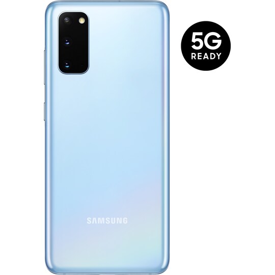 Samsung Galaxy S20 5G smarttelefon 12/128GB (cloud blue)