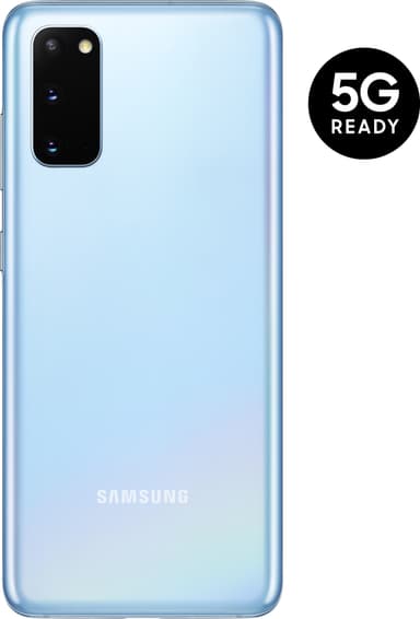 Samsung Galaxy S20 5G smarttelefon 12/128GB (cloud blue)