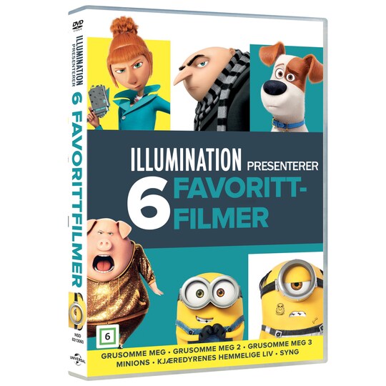 Illumination 6-films samling (DVD)