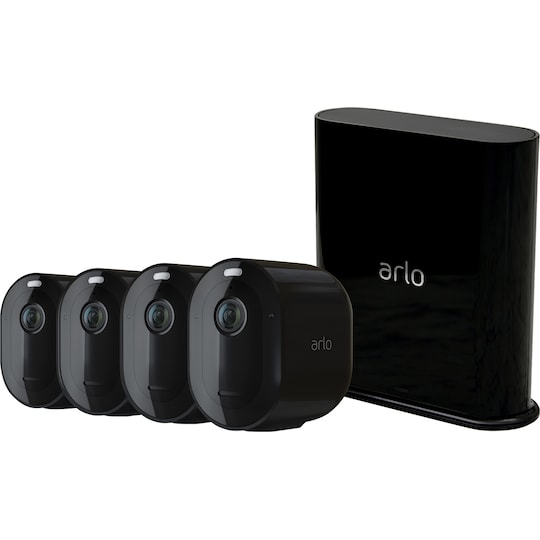 Arlo Pro 3 ledningsfritt kamera 2K QHD sikkerhetssett (4-pakning)