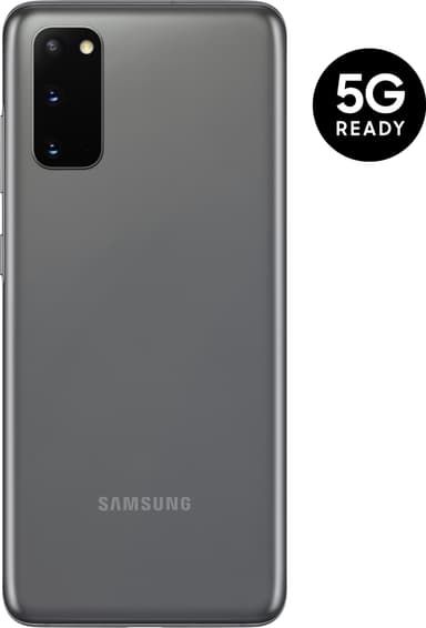 Samsung Galaxy S20 5G smarttelefon 12/128GB (cosmic grey)