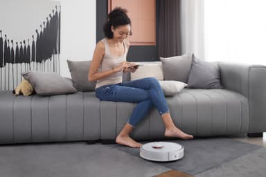 Roborock S5 Max robotstøvsuger (hvit)