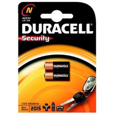 Duracell batteri for bilalarm MN9100 (2 stk)