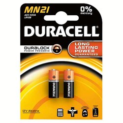 Duracell batteri for bilalarm MN21 (2 stk)