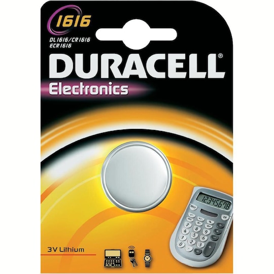 Duracell batteri CR1616