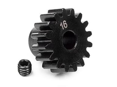 HPI-100915 Pinion Gear 16 Tooth 1m/5mm shaft