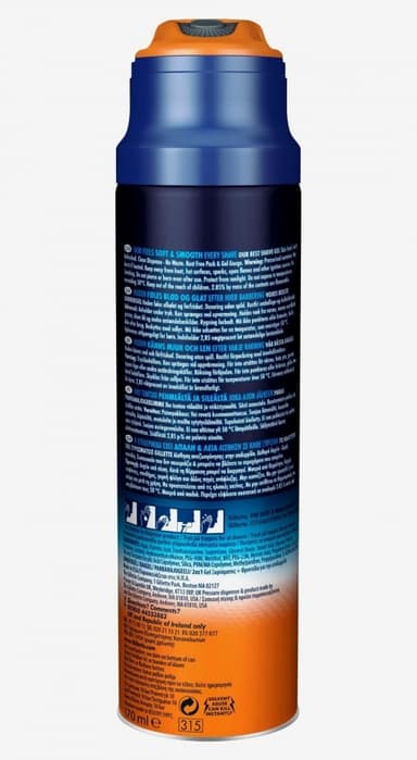 Gillette Fusion ProGlide Sensitive 2-in-1 Active Sport Gel  170 ml